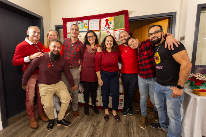 MAPS Community Health Workers at 2023 World AIDS Day Event