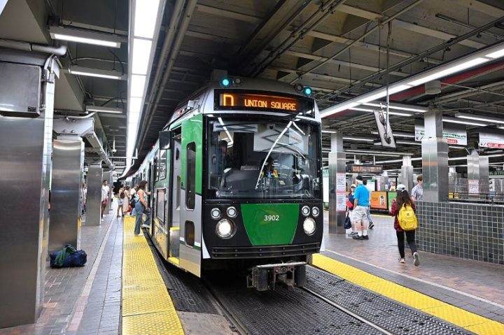 MBTA_Green_Line_Type_9_Train_at_Park_Street_August_2024